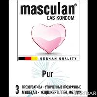 Презервативы Masculan Pur утонченные прозрачные №3